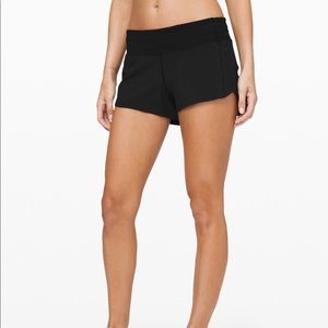 Lululemon speed up short 2.5” LL black siz…